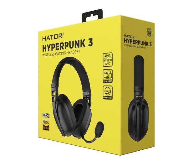 HATOR Hyperpunk 3 Wireless (czarne) ESH15 - 1332269 - zdjęcie 6